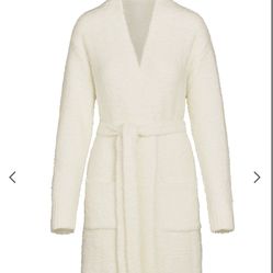 skims Cozy Knit Short Robe 
