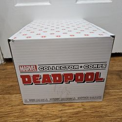 Sealed Marvel Collector Corps Deadpool Box – Exclusive Funko Pop Ride + Collectibles *Pick-up In Great Bridge*
