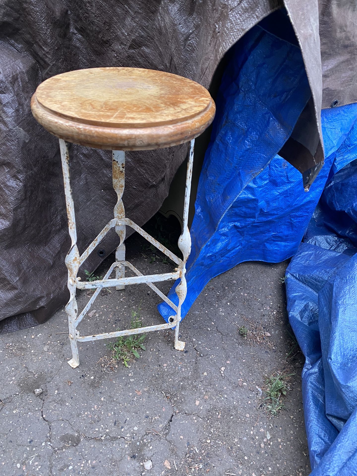 Stool, Plant Stand, Etc.
