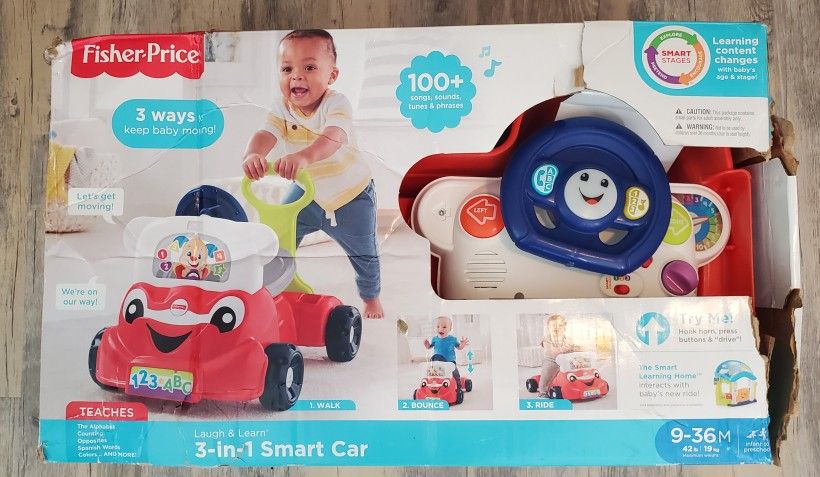 Fisher Price 3in1 Smart Car