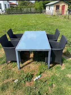 Outdoor Chairs And Table
