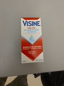 Visine redness relief remover