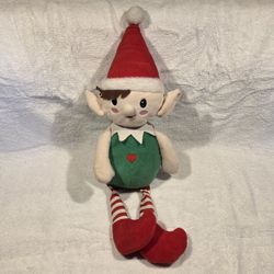 18" ELF PLUSH by KELLYTOY SOFT TOY/DECORATION IN GREAT CONDITION