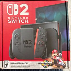 Nintendo Switch 2 with Mario Kart World(NEGOCIABLES)