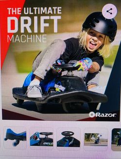 Razor 12V Crazy Cart Shift Electric Drifting Go Kart