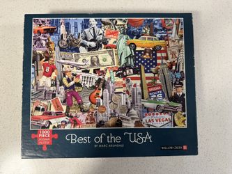 Best of the USA 1000-Piece Jigsaw Puzzle