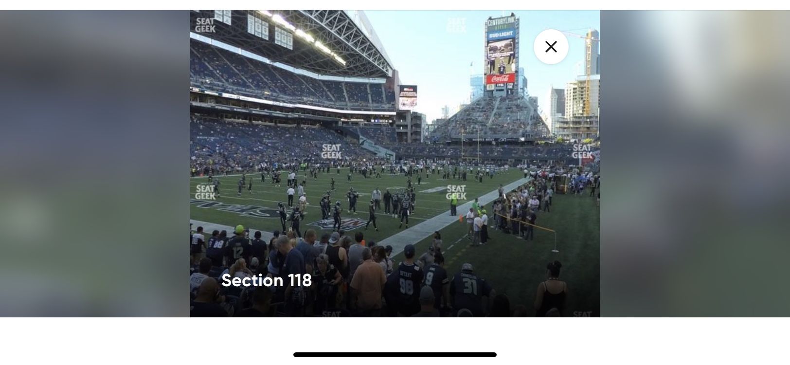 Seattle Seahawks vs. Tennessee Titans Home Opener NFL