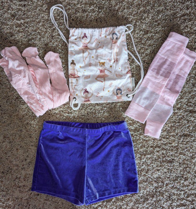 Ballet Bundle 🩰 shorts, tights, leg warmers & bag