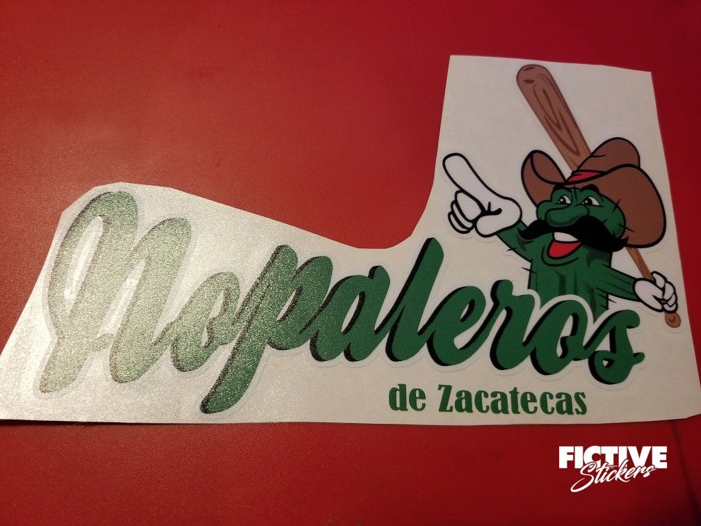 Nopaleros de Zacatecas 10" vinyl sticker decal
