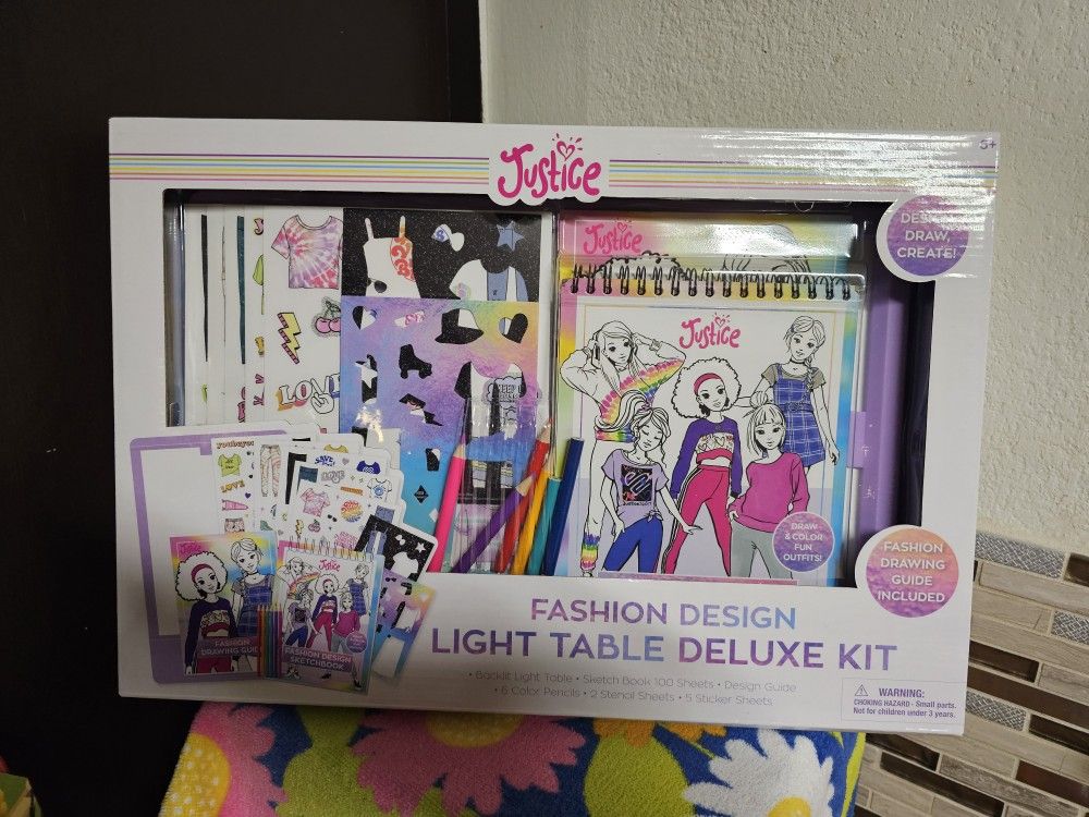 Justice Fashion Design Deluxe Kit