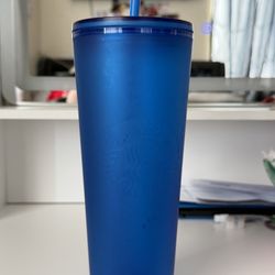 Starbucks Spring 2023 Blueberry Soft Touch Venti Tumbler