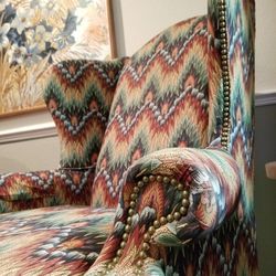 Designer's Wingback Chair