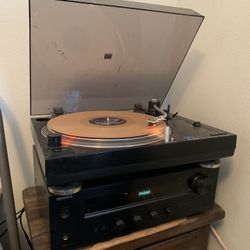 Record Player + Receiver + Speakers