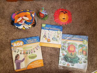 Jungle/safari party supplies