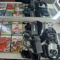 Xbox 360 Games And Controller Lot