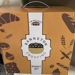 New Banneton Proofing Basket Set – Bread Making / Baking