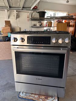Bosch 800 series 30 in dual range