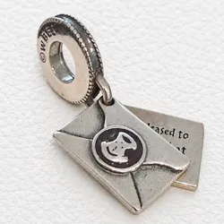 Pandora x Harry Potter Hogwarts Acceptance Letter Dangle Charm