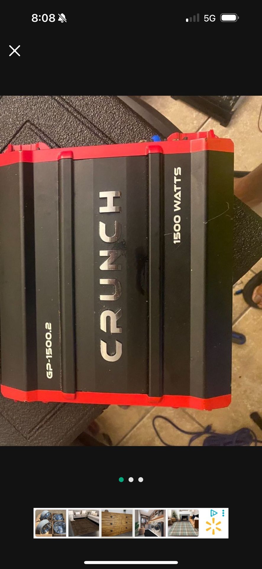 Crunch Amplifier 1500.2