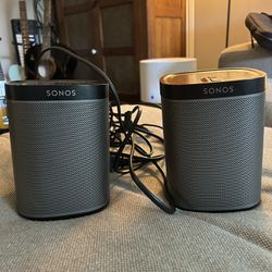 Sonos Play 1 Speakers x2