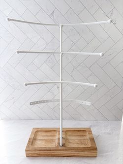 Jewelry Organizer Stand – Necklace & Earring Holder