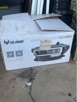 Toyota Tacoma Left Headlight – Brand New LED Housing (Left Side Only)