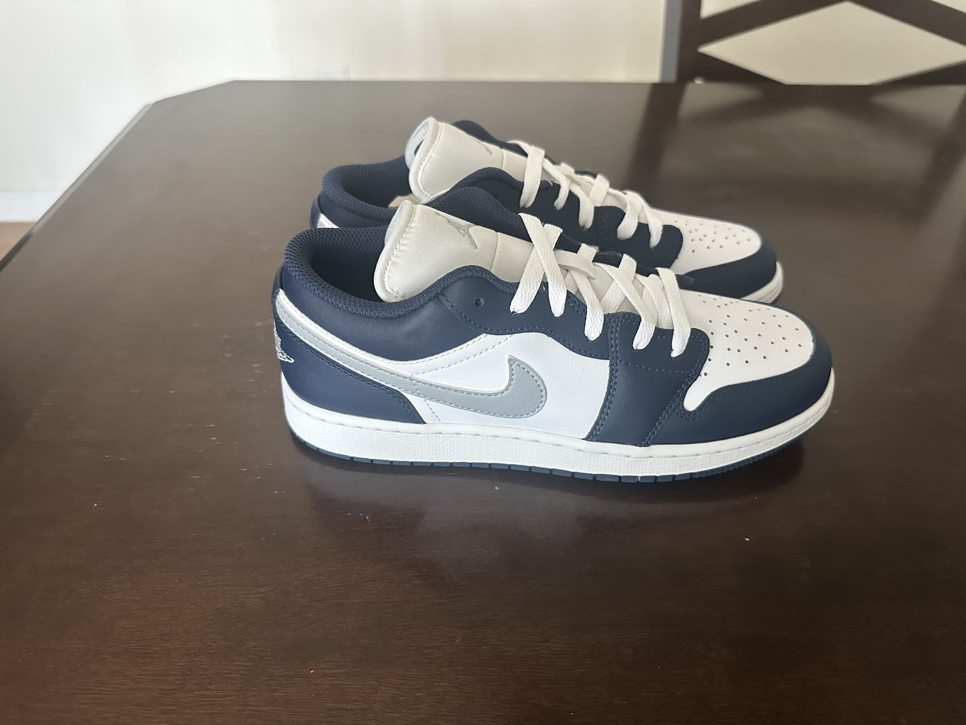 Blue/Grey/White Air Jordan 1 Low