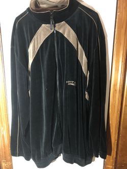 Perry Ellis Spellout Jacket Men Size 3XL Fast Shipping!