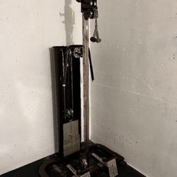 Custom Single Cable Column Workout Fitness Weight Machine Gym Equipment 
