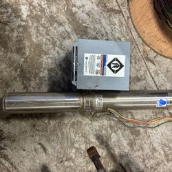 Water Well Pump + Control box