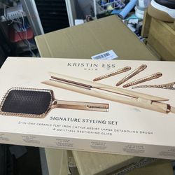 Kristin Ess Hair Signature Styling Set 3-in-1 Ceramic Flat Iron