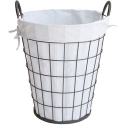 Metal Laundry Hamper 