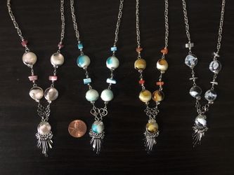 Handmade glass necklace for women beautiful gifts for her, sister gift original