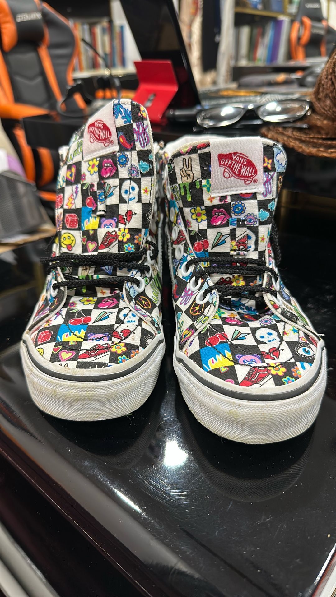 Vans Kids Shoes Size 3.5 Men 5 And Woman