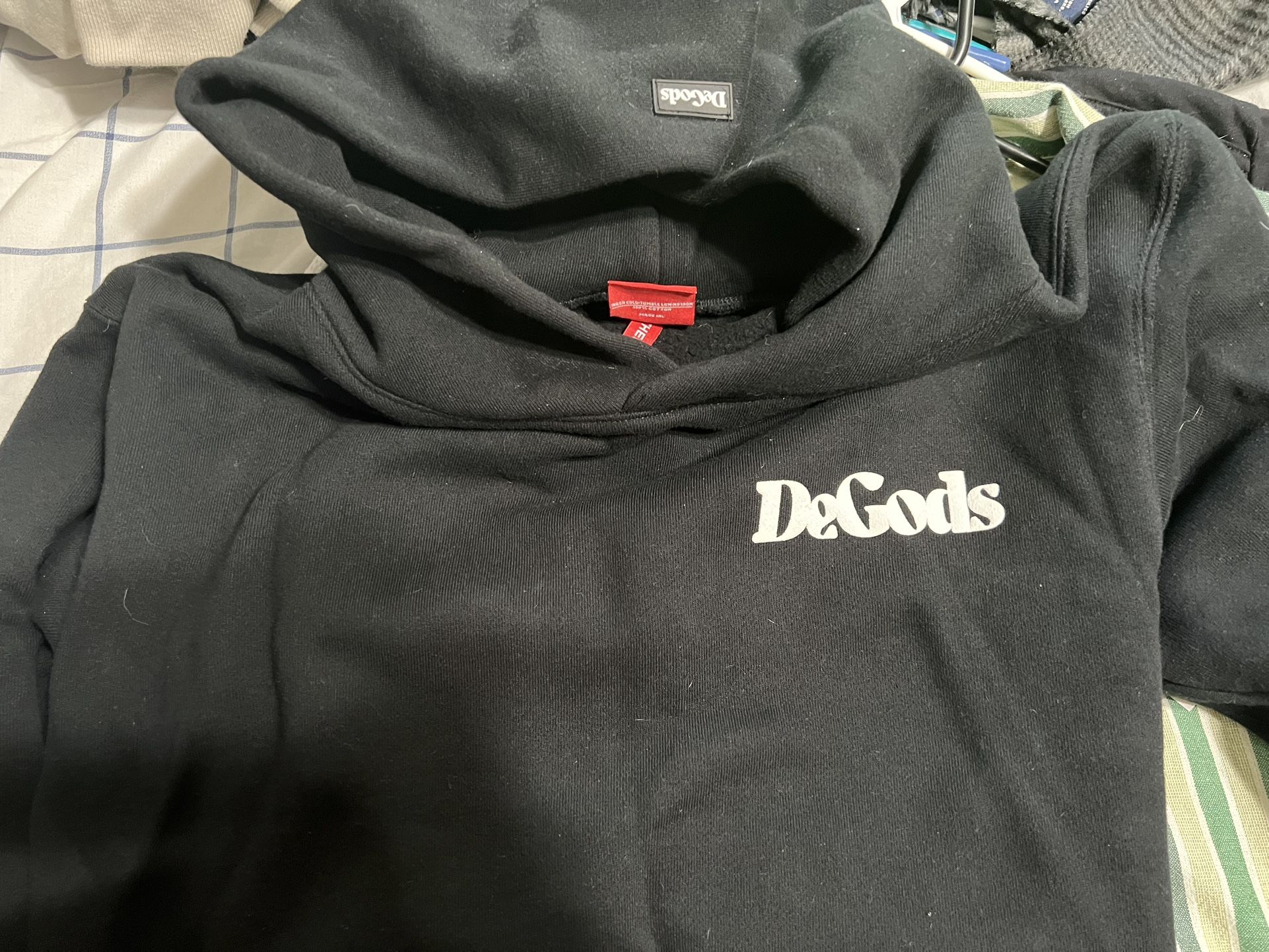 DeGods NFT Black Hoodie, Size small 