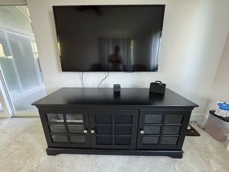 Tv console with storage