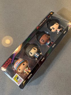 Stranger Things SDCC 2023 Exclusive Bag Clip Set – Limited Edition