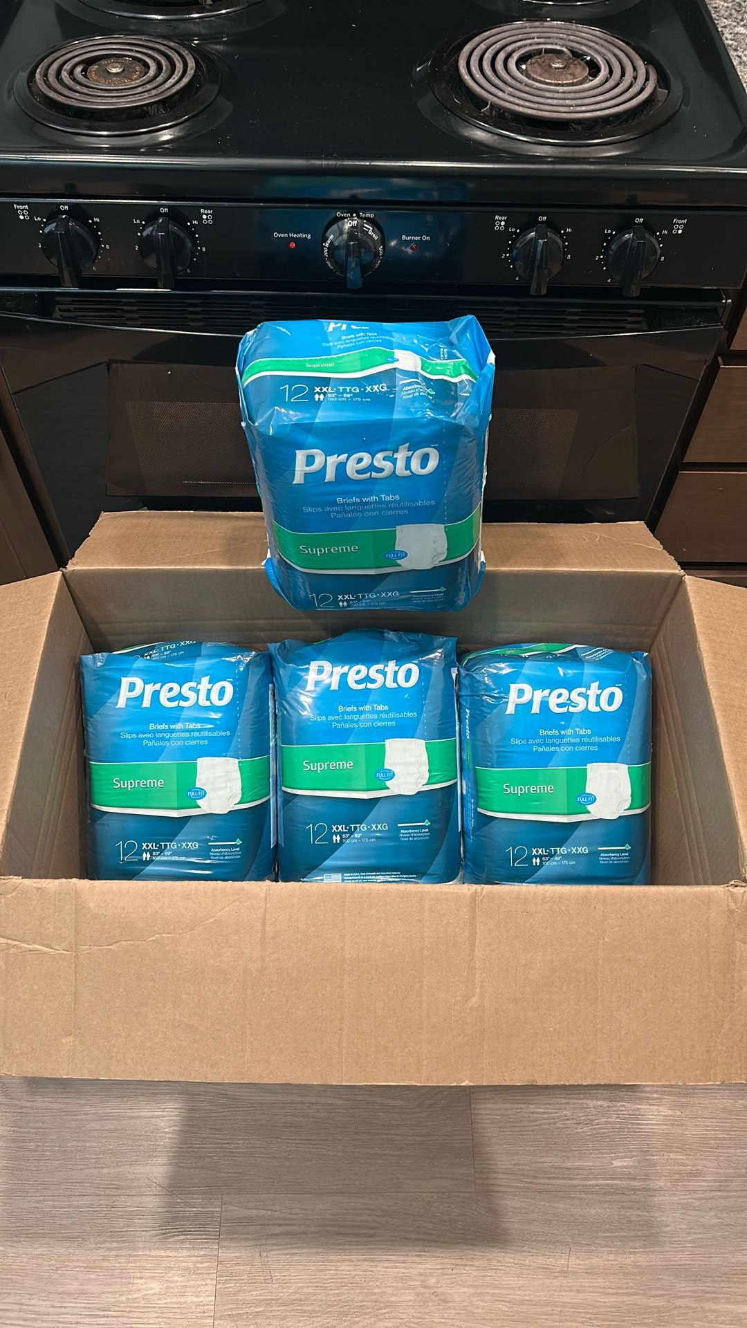 PRESTO SUPREME ABSORBERS FOR WOMEN AND MEN