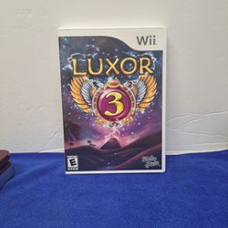 Luxor 3 For Nintendo Wii 