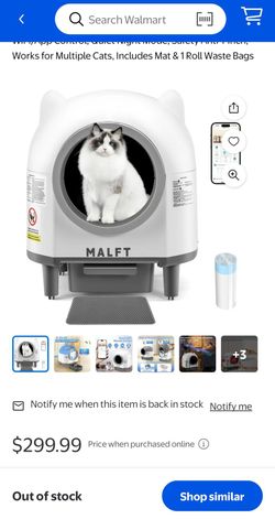 MALFT (Self-Cleaning Cat Litter Box) $180 OBO!