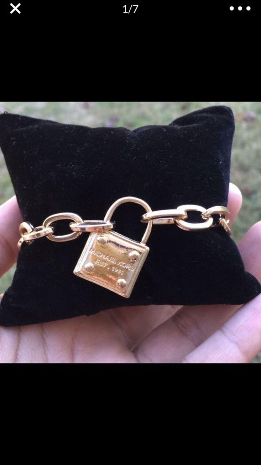 Mk Michael kors padlock bracelet charm