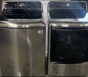 Lg Top load Washer and Dryer