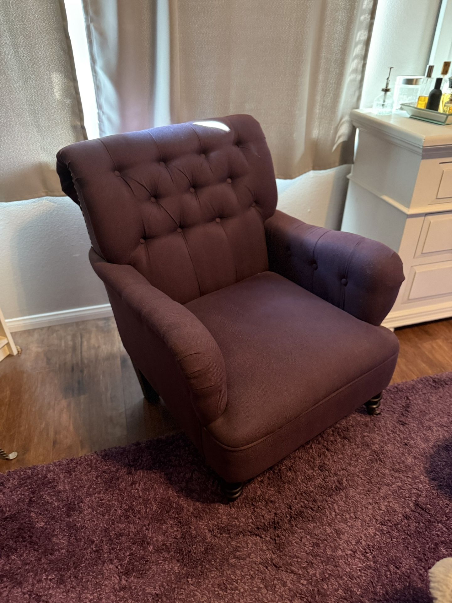 Purple Armchair