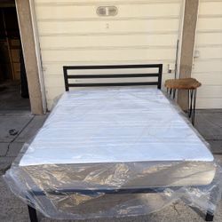IKEA Bed Frame And Mattress 