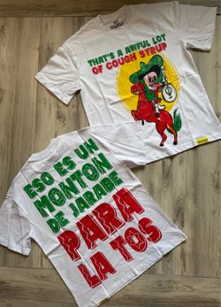 Awful lot of cough syrup graphic tee