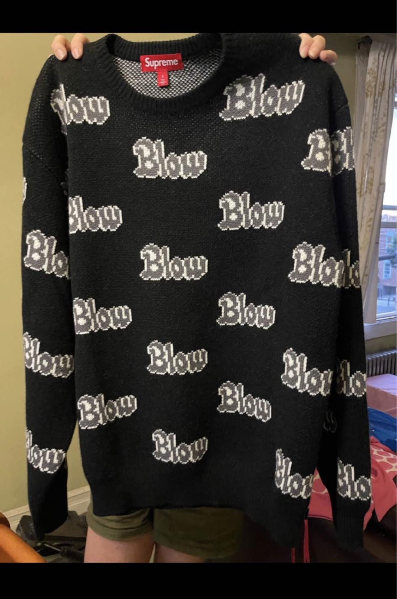 Supreme Blow Sweatshirt Black (Small)