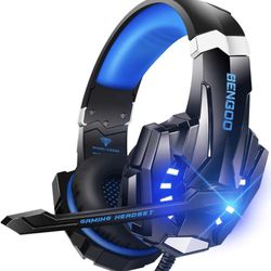 BENGOO G9000 Stereo Gaming Headset For PC, Xbox One, PS5 Controller 