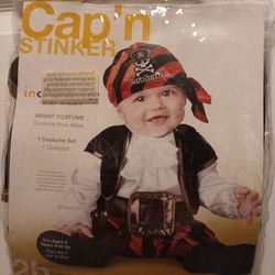 Cap'n Stinker Pirate Halloween Costume 