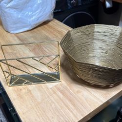 Basket And Napkin Holder