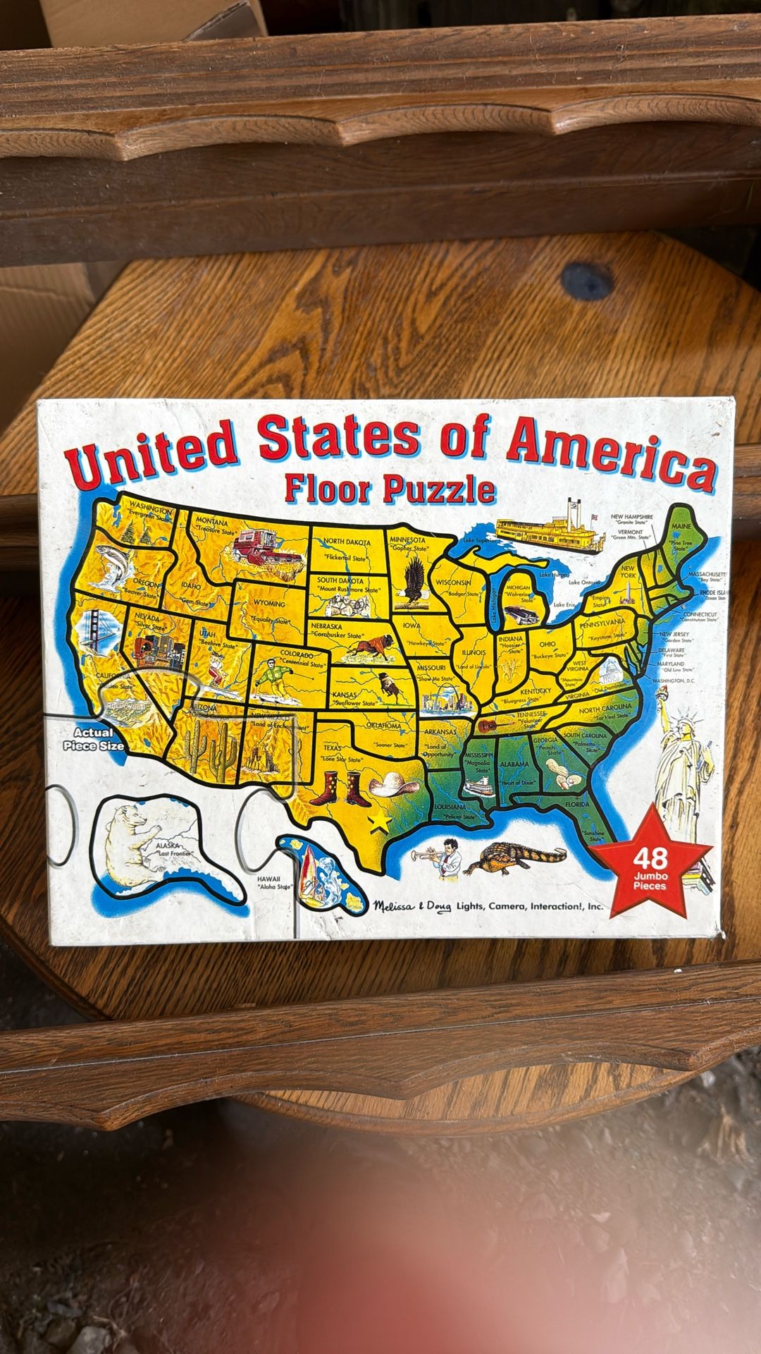 USA 🇺🇸 Floor Puzzle$12 OBO